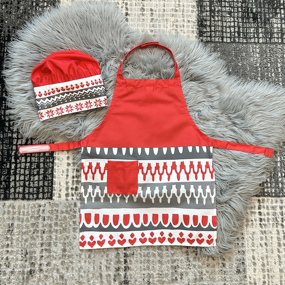 IKEA Children's Nordic Kid's Apron and Chef Hat IKEA VINTER 2017‎